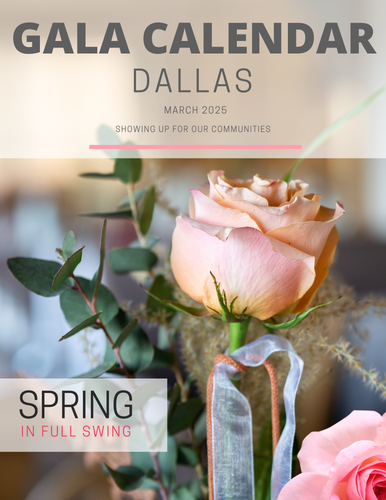 GALA CALENDAR DALLAS Annual Subscription