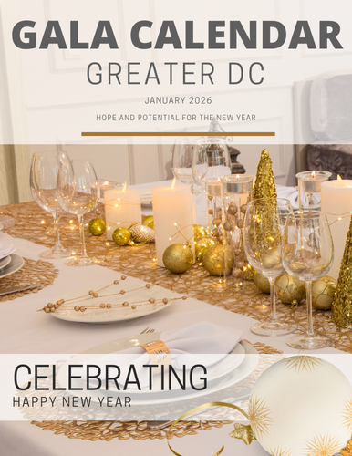 GALA CALENDAR GREATER DC Annual Subscription