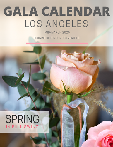 GALA CALENDAR LOS ANGELES Annual Subscription