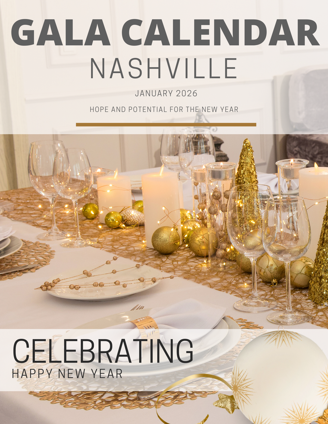 GALA CALENDAR NASHVILLE Annual Subscription