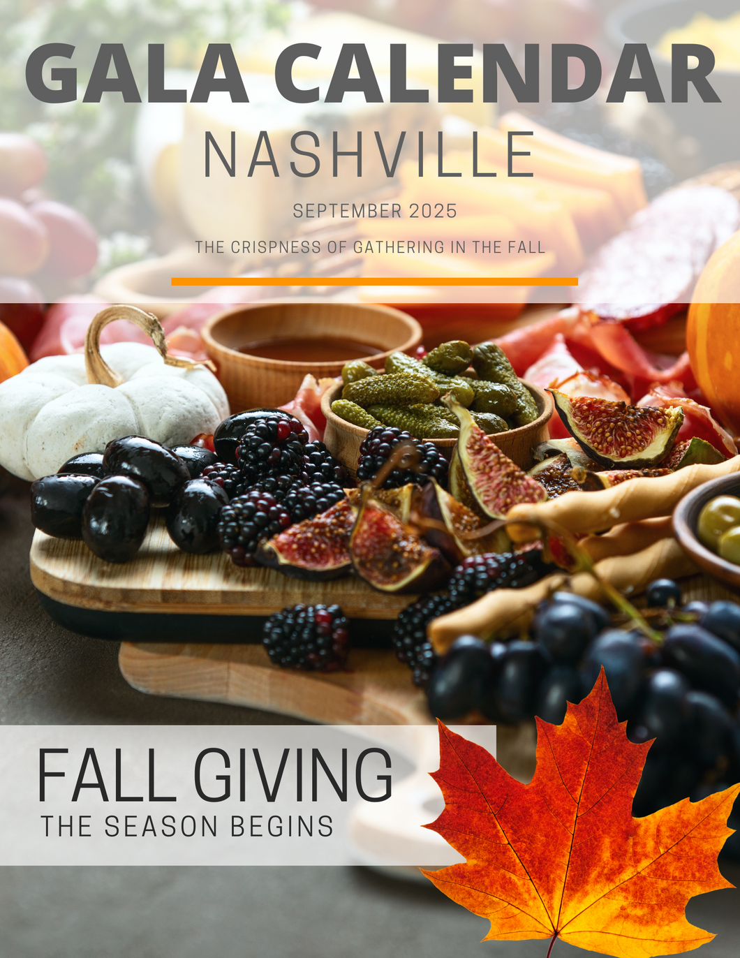 GALA CALENDAR NASHVILLE Annual Subscription