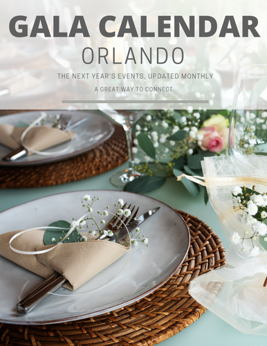 GALA CALENDAR ORLANDO Annual Subscription