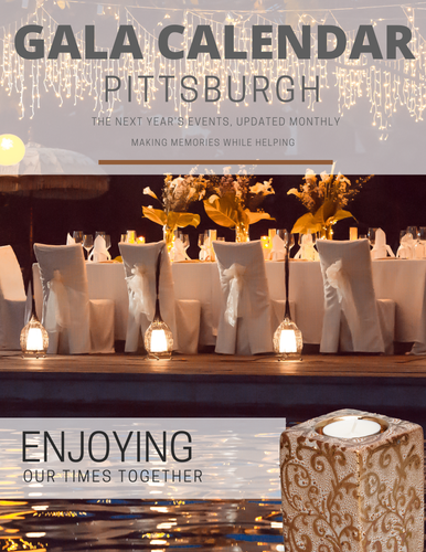 GALA CALENDAR PITTSBURGH Annual Subscription