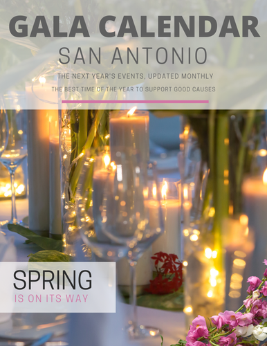 GALA CALENDAR SAN ANTONIO Annual Subscription