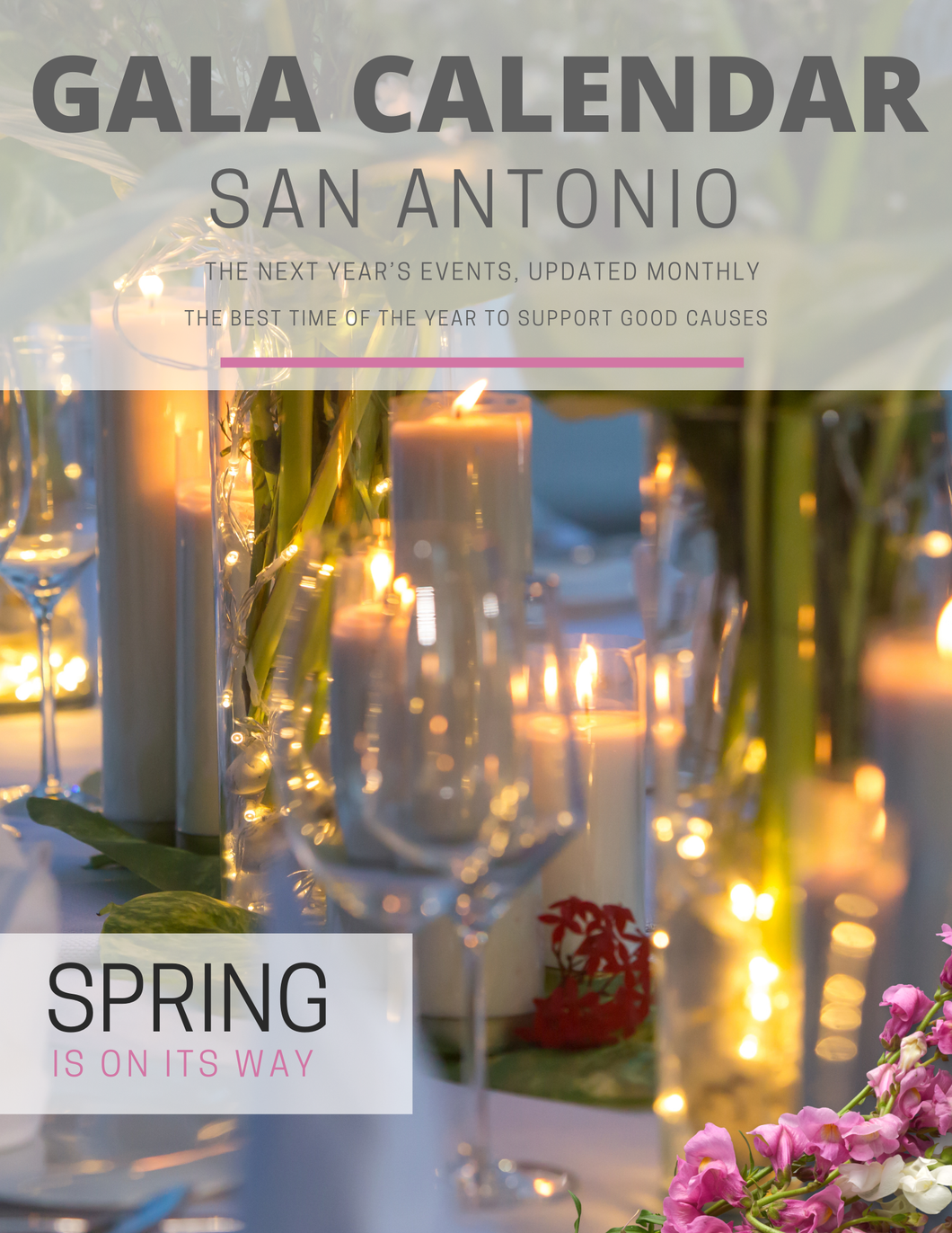 GALA CALENDAR SAN ANTONIO Annual Subscription