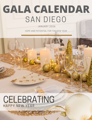 GALA CALENDAR SAN DIEGO Annual Subscription