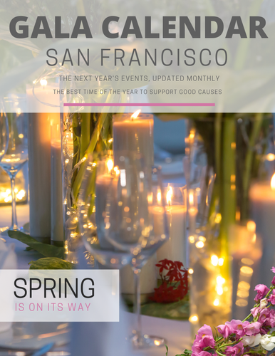 GALA CALENDAR SAN FRANCISCO Annual Subscription